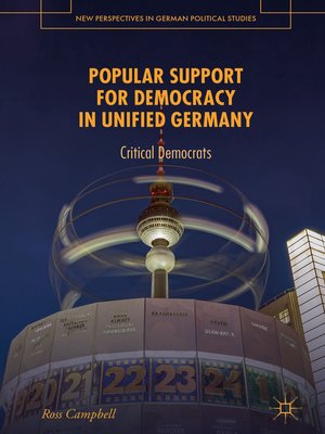 cover image of Popular Support for Democracy in Unified Germany